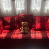 Velvet sofa