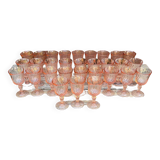 30 Rosaline glasses