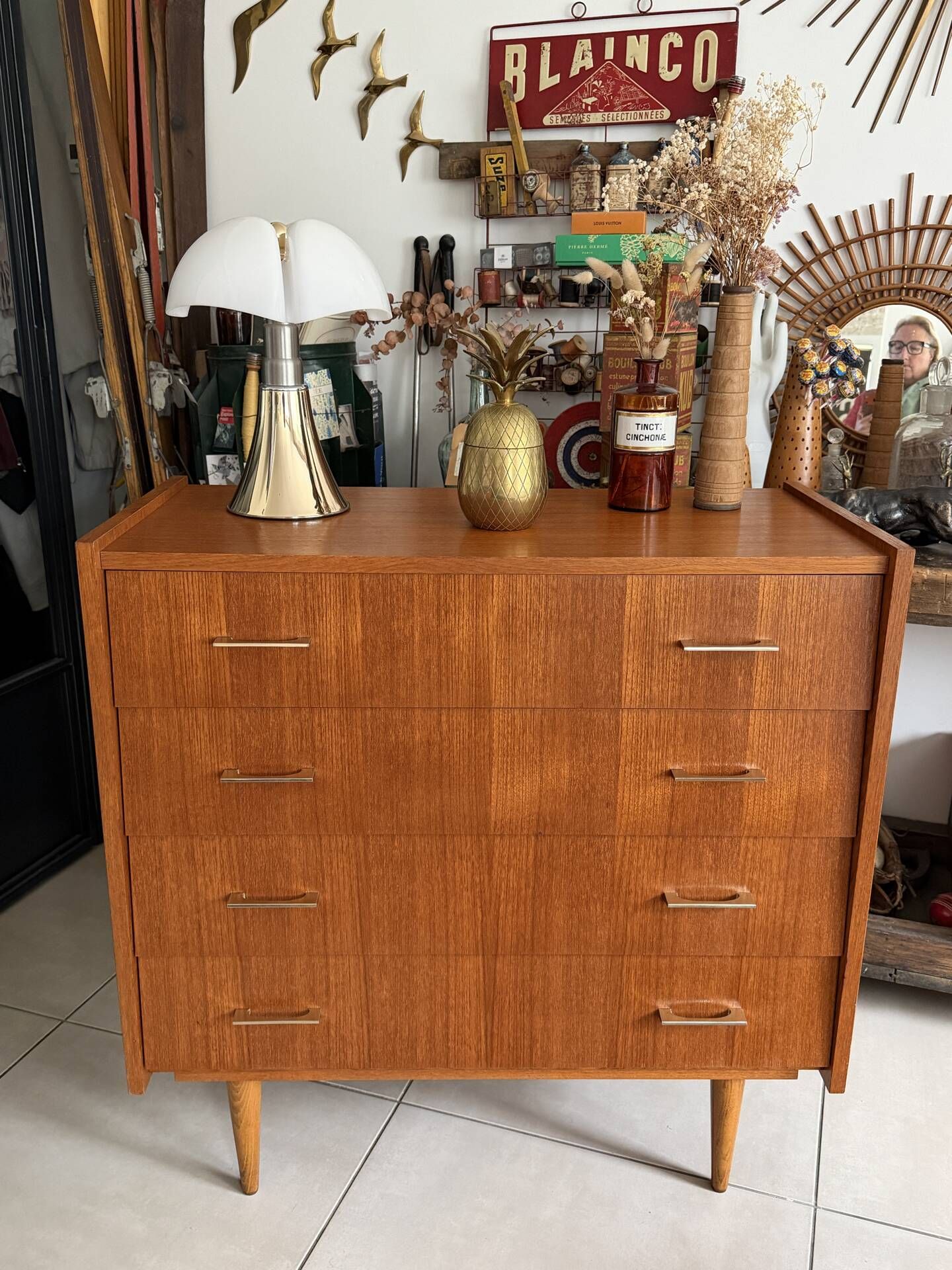 Vintage commode signed Capelle Montauban – Iconic French design