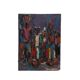 Women carrying burdens on their heads by Louis Koyongonda, 1950