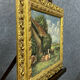 Painting XXeme - Oil on canvas depicting a cow herd signed Cédan 1944