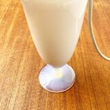 French opaline glass table lamp from the mid-century Sèvres, 1960s.