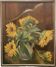 Still life painting with sunflowers 20th century