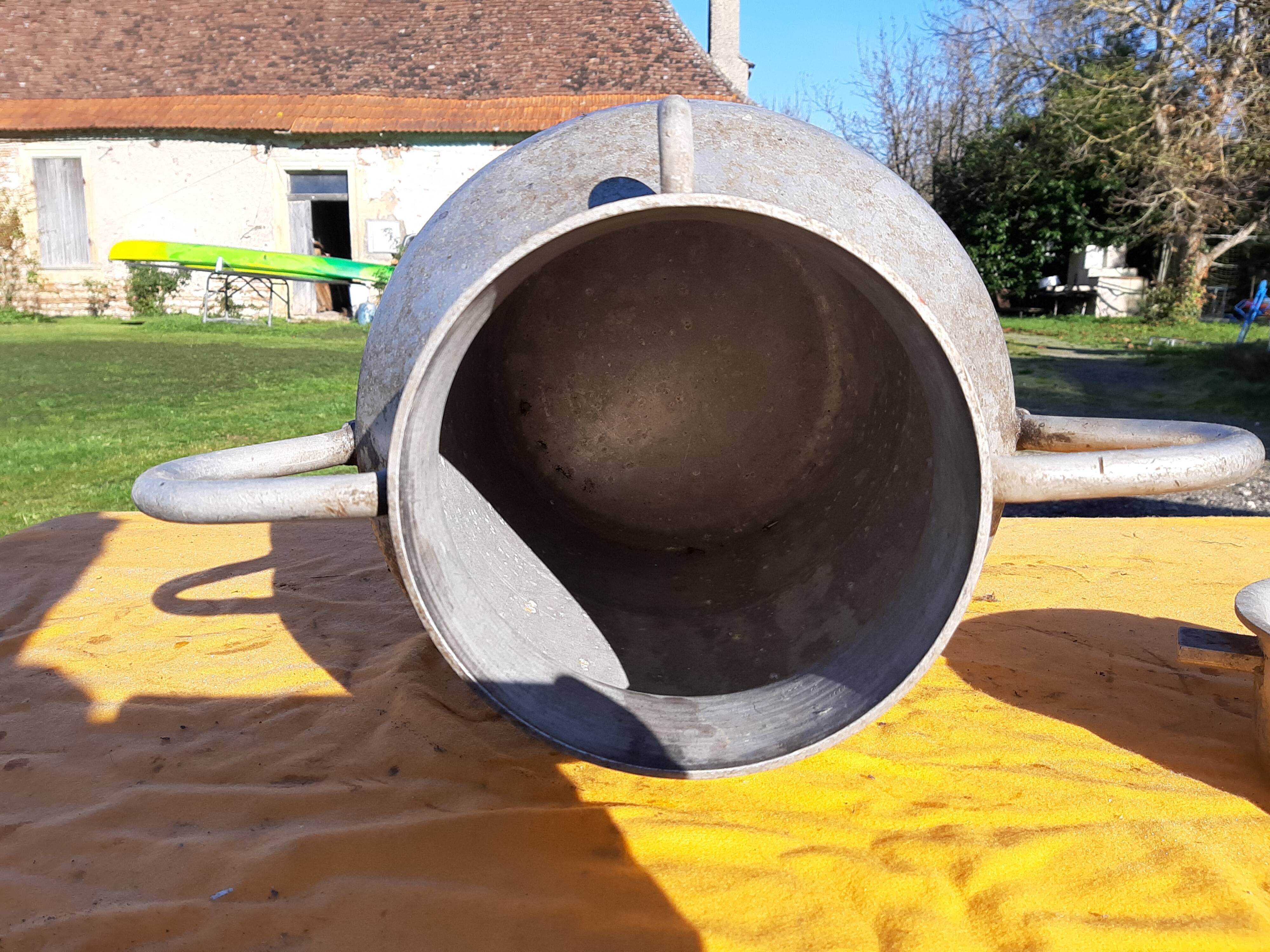 Bidon de lait aluminium Talou 37