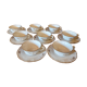 8 Limoges porcelain cups