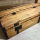 Old wooden trunk