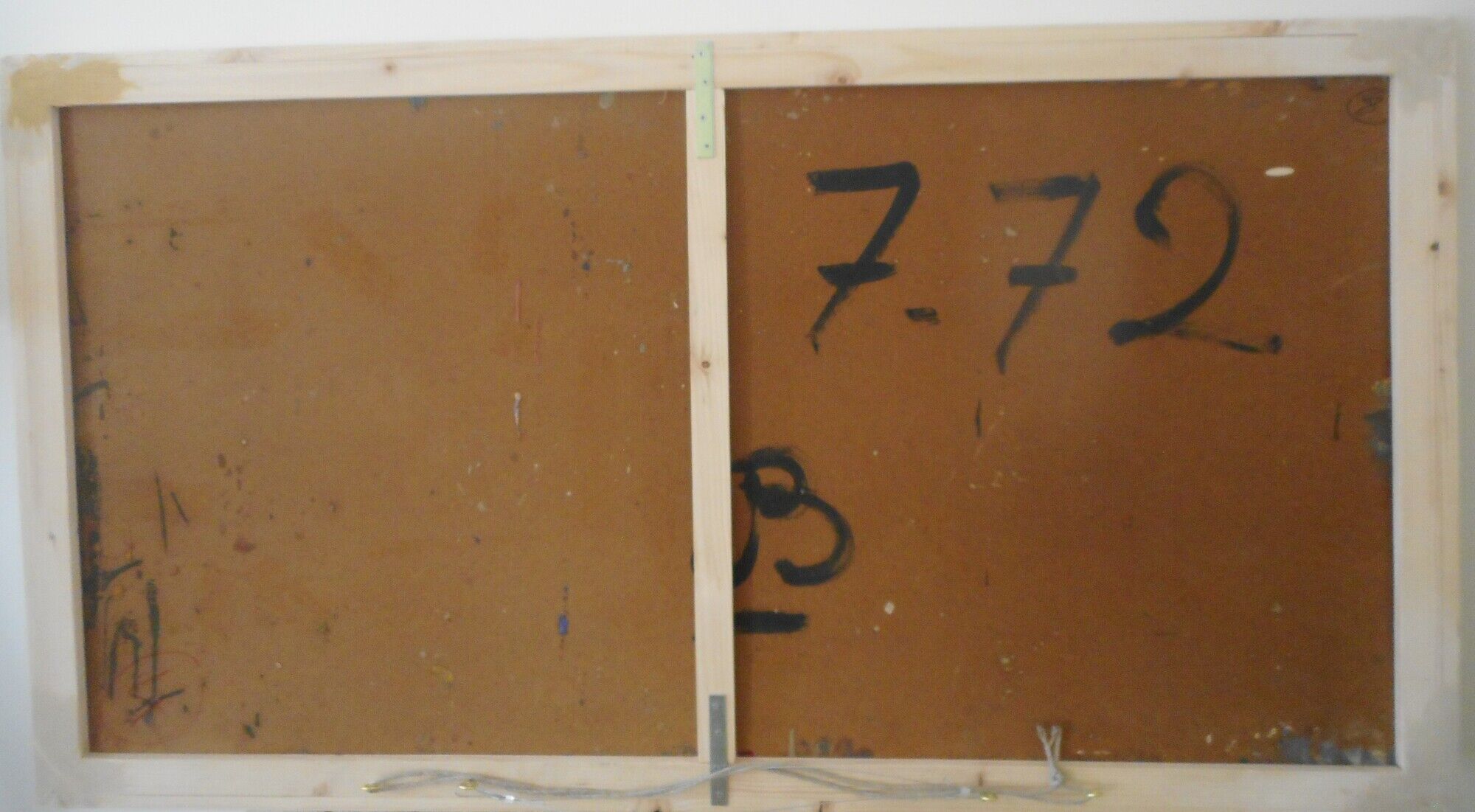 Tableau "composition abstraite" de jean besnard