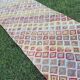 Vintage Turkish hallway rug 100x495 cm