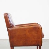 Fauteuil en cuir de mouton