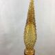 Carafe vintage bottle Empoli amber made in italy