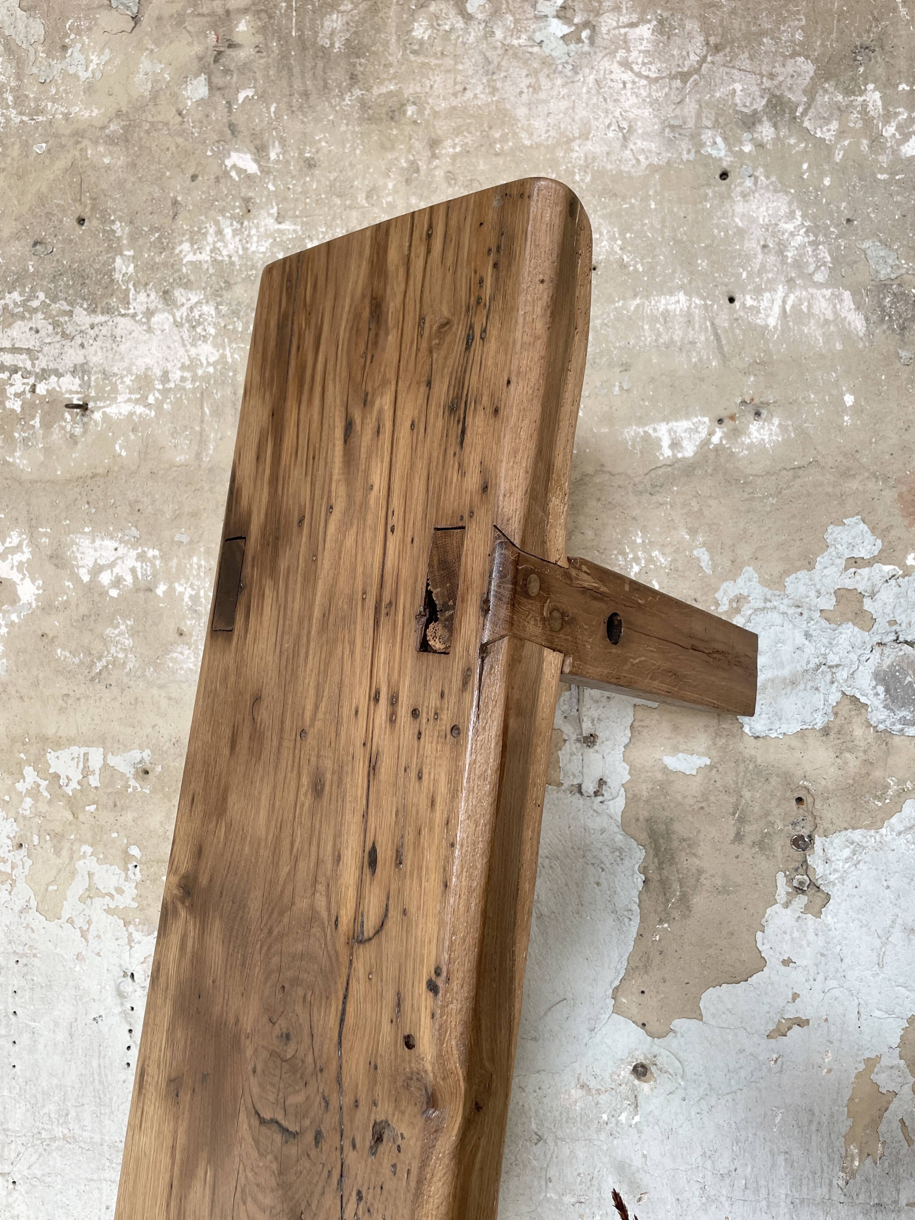 Primitive solid wood coffee table