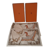 Hermes centerpiece and napkin