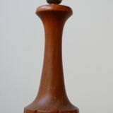 Teak Mid-Century Single Table Lamp