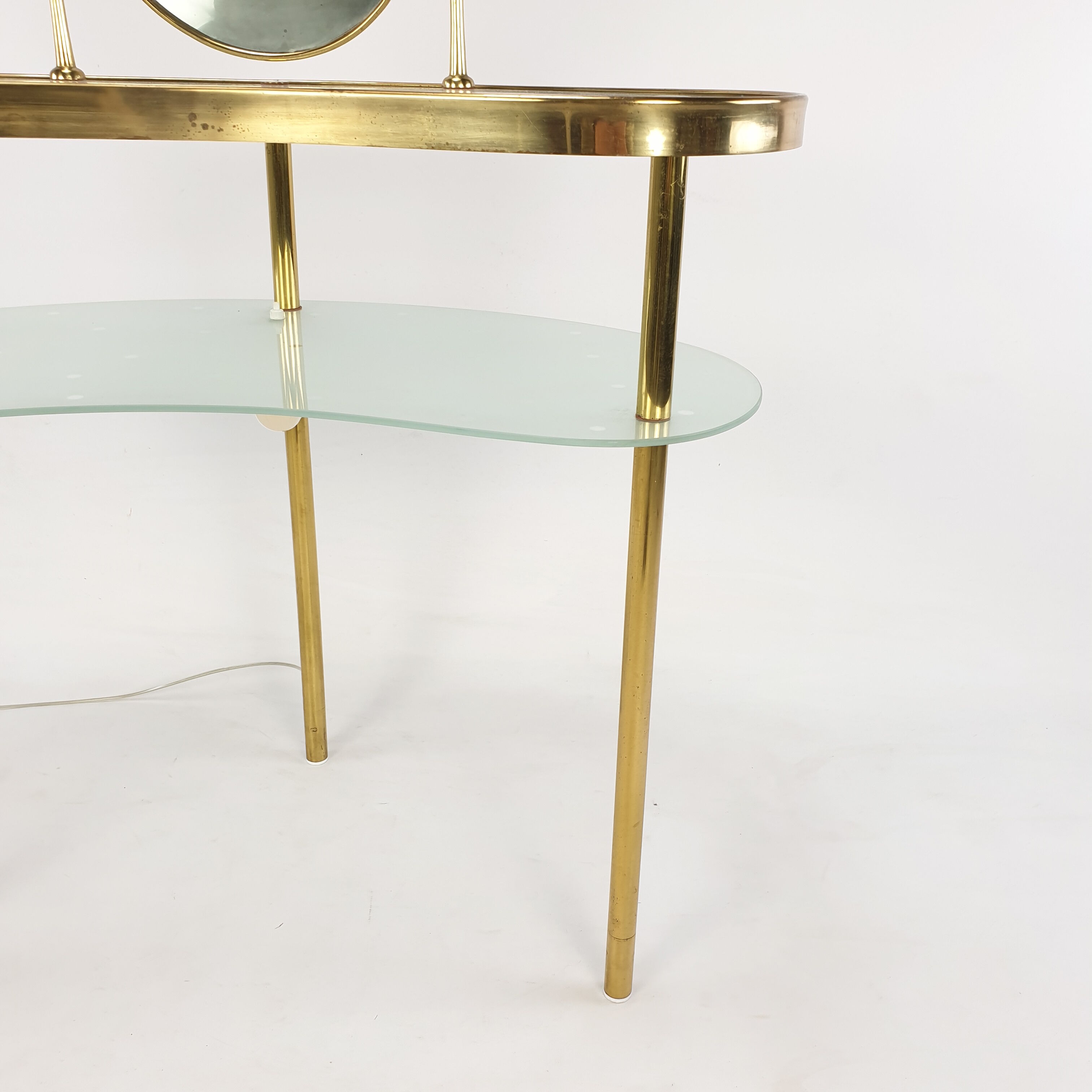 Luigi Brusotti dressing table with mirror, Italy 1940's