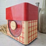 Terraillon kitchen scale vintage limited edition design tea towel 70s