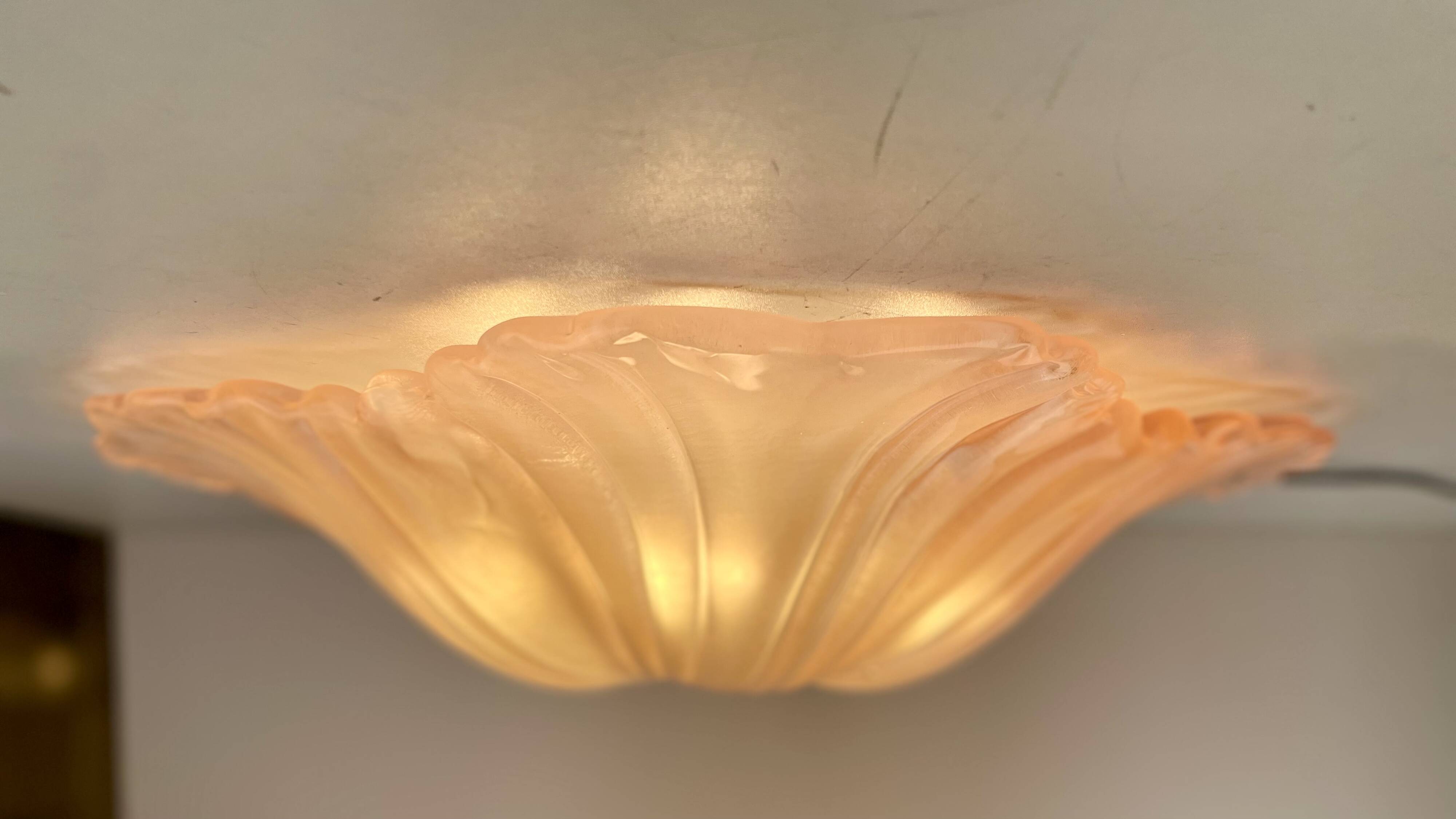 Flower Ceiling Lamp by Murano Due, 1980s
