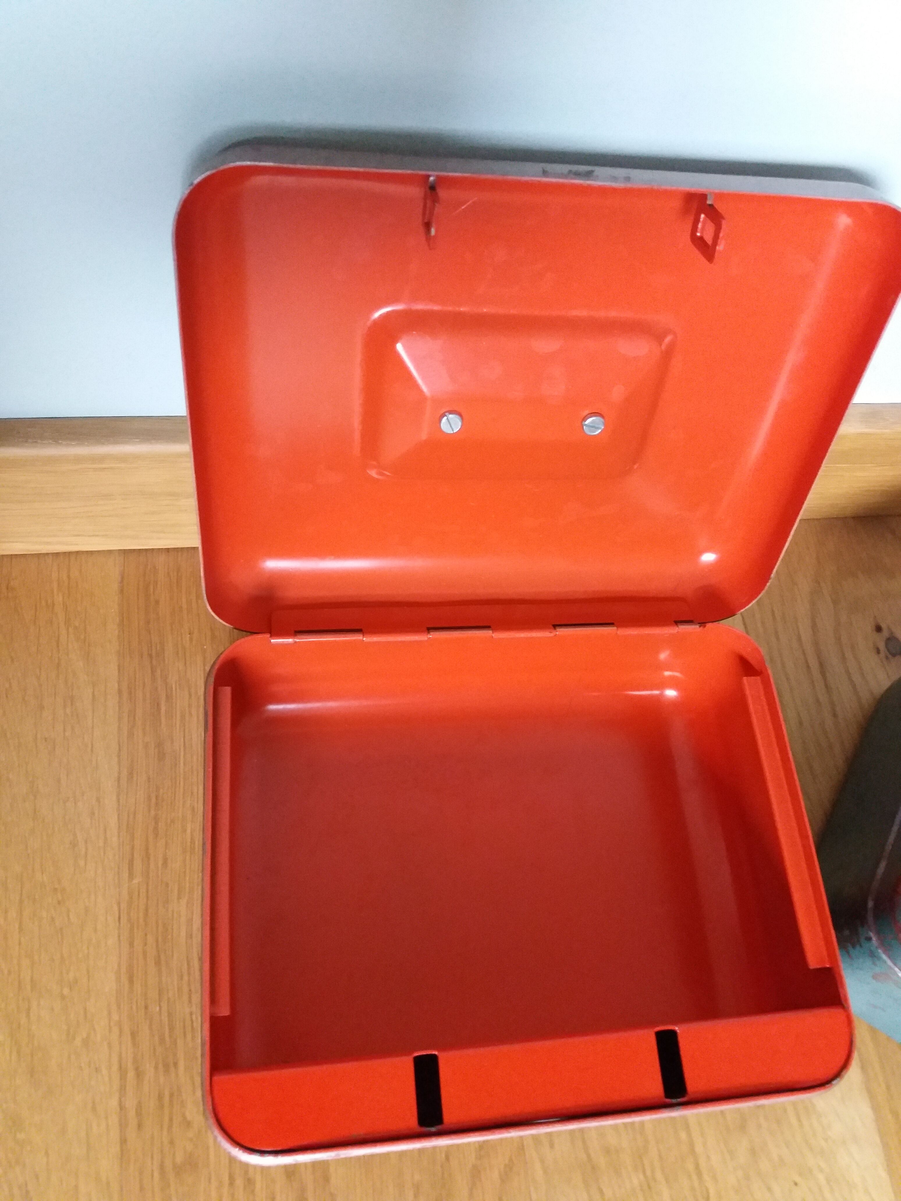 Empty storage boxes industrial style pocket