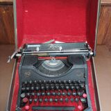 Typewriter rooy 40 with instructions and instruction (rare)