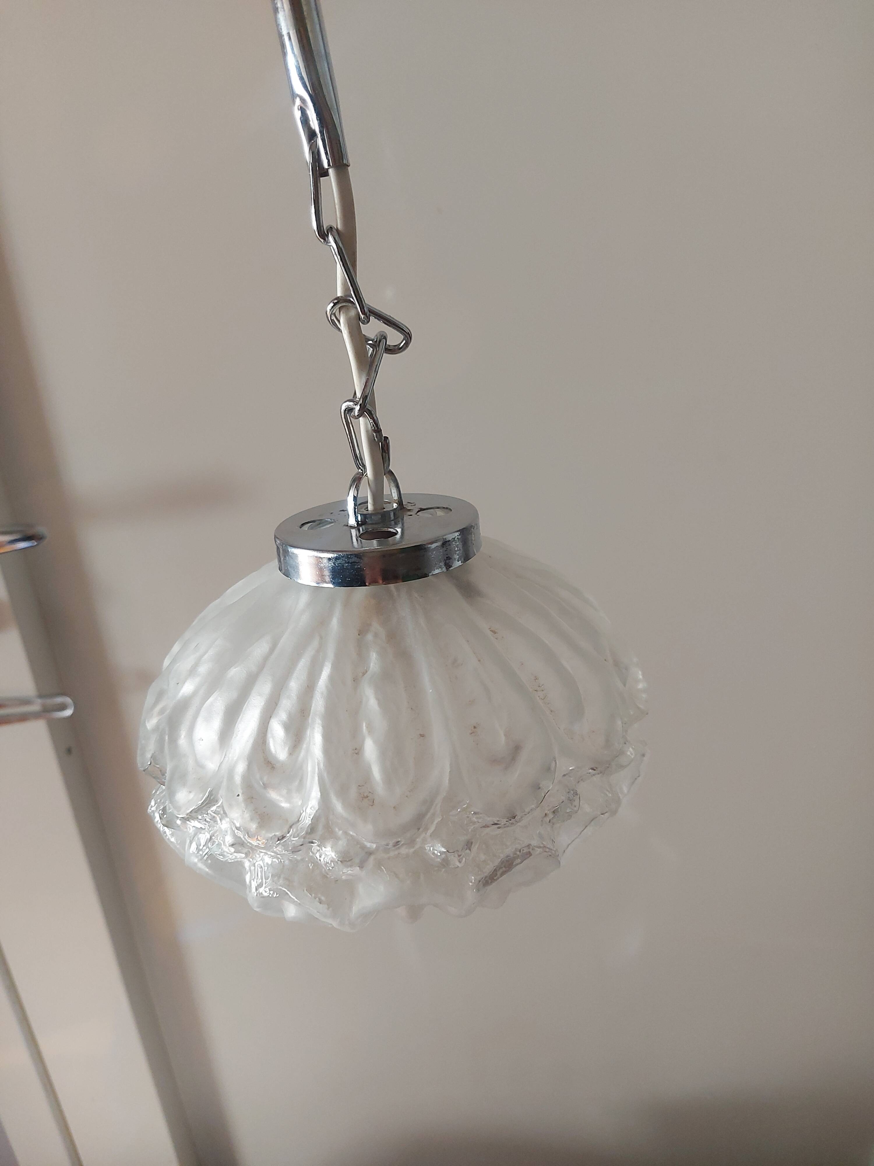 Art deco chandelier suspension