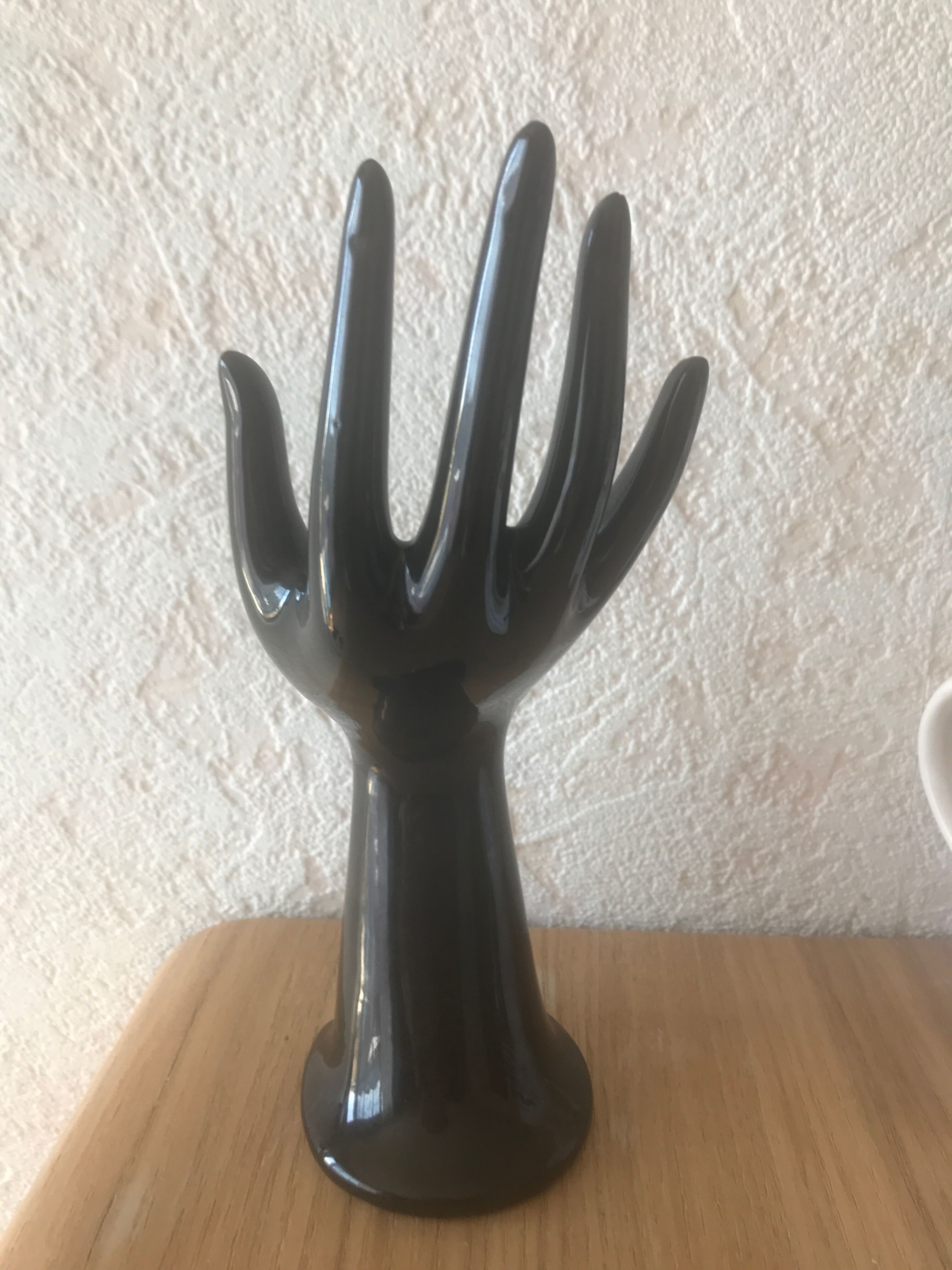 Black door-jewellery hand