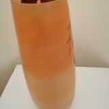 Old vase in colored glass 1