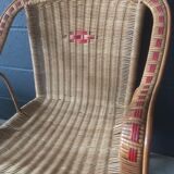 Rattan armchair