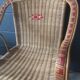 Rattan armchair