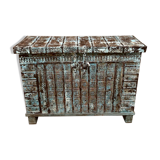 console - Burmese teak wedding chest