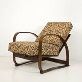 Adjustable Armchair H70 by Jindrich Halabala, 1930s
