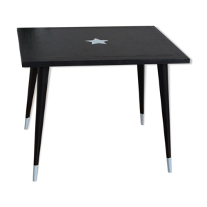 table basse pieds compas