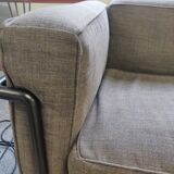 LC2 3-seater sofa by Le Corbusier, Cassina edition