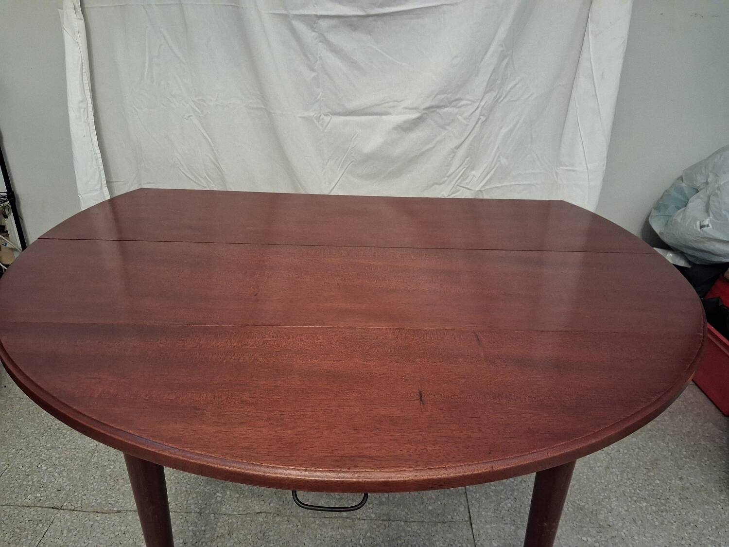 Solid mahogany dining table