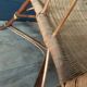 Rattan armchair