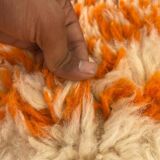 Traditional handwoven Berber rug, size 150 x 250 cm