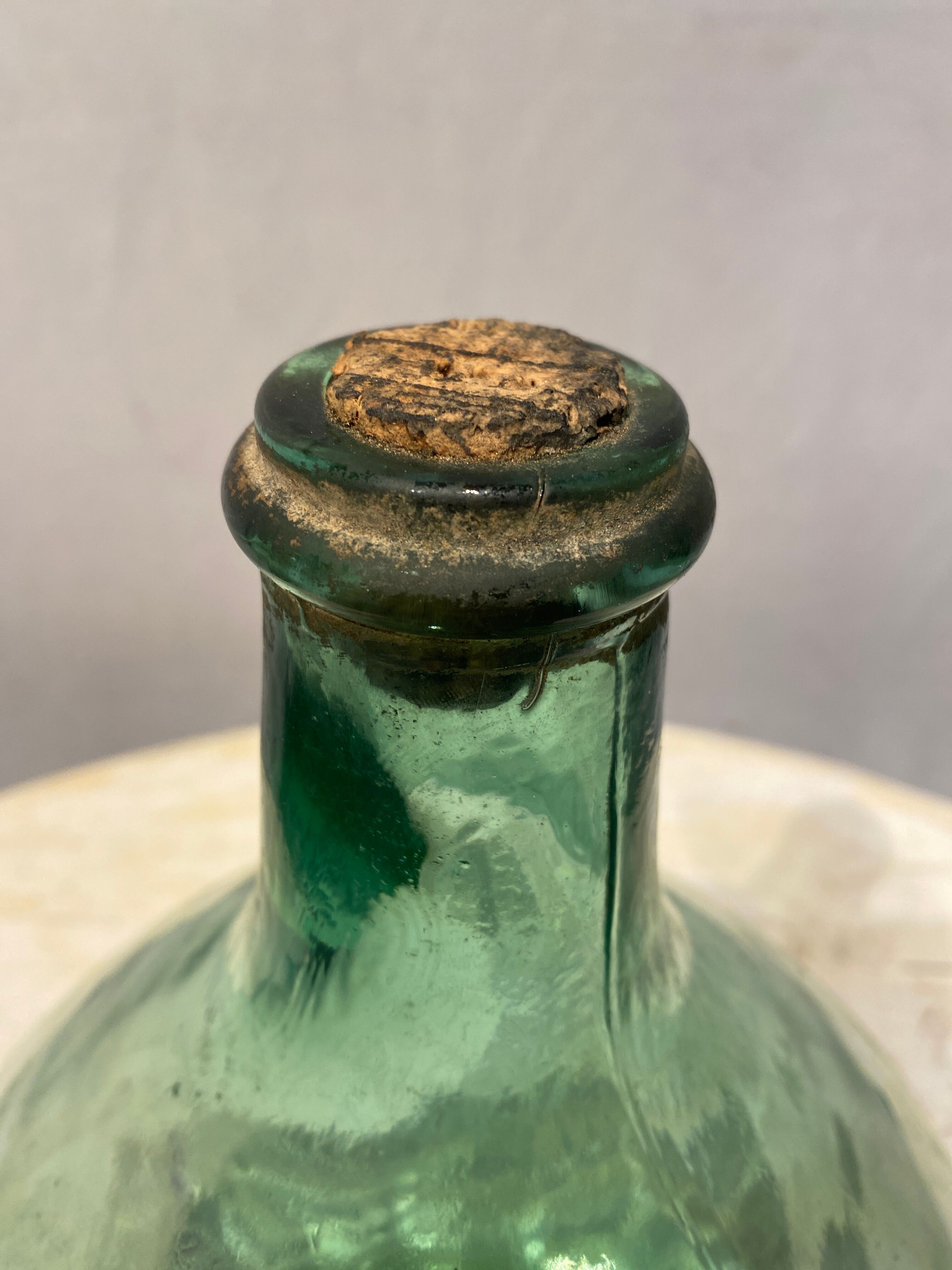 Lady jeanne in glass with cork stopper