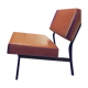 Trio of modular dlg P.Guariche armchairs 1960's