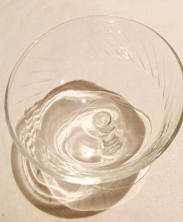 Lot de 10 coupes à champagne cristal taillé