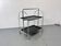 Mid-century Bauhaus Dinett foldable serving trolley from Bremshey Solingen, 1960s