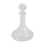 Wine carafe grape variety with cork