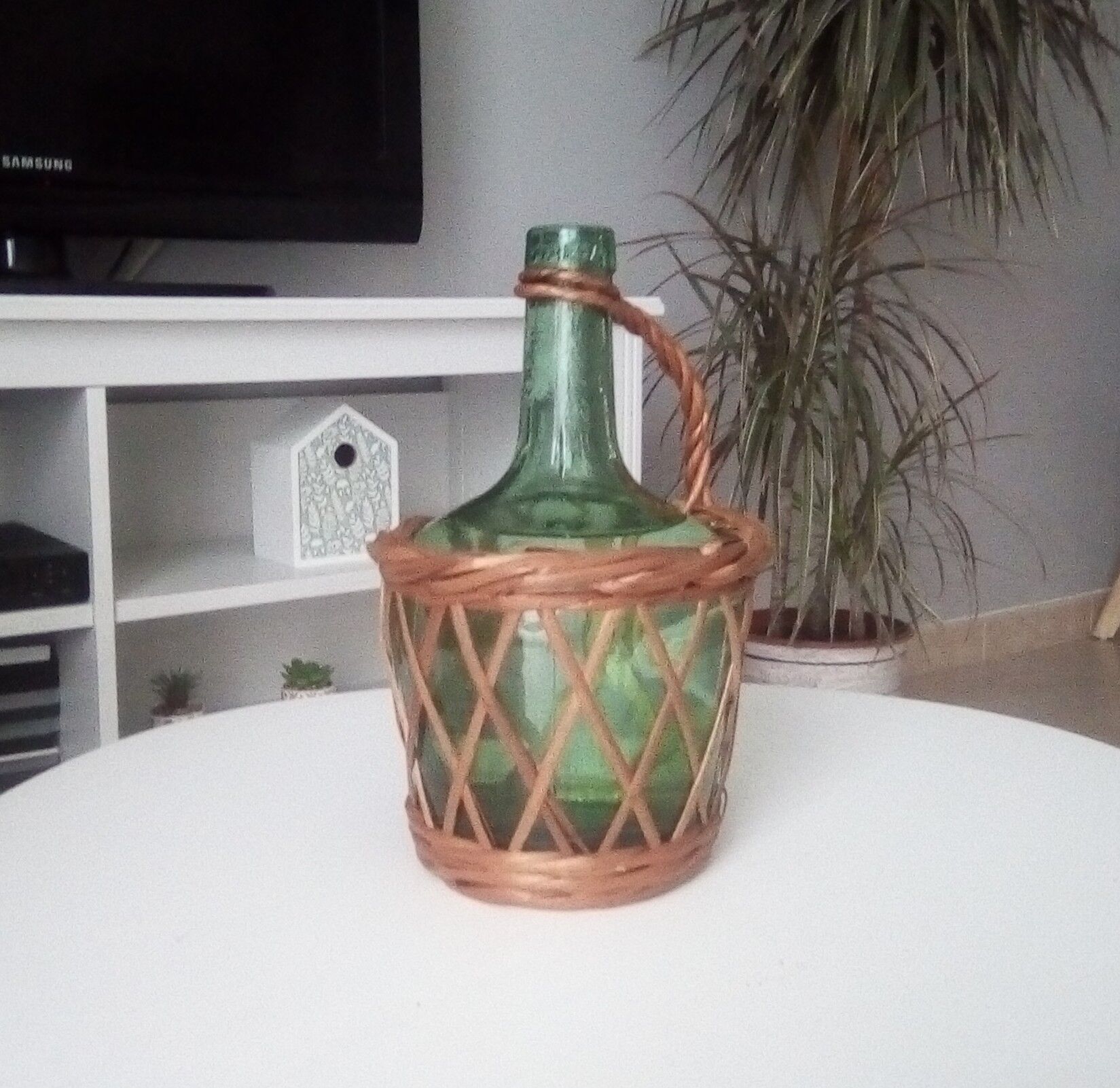 Demijohn wicker 1 litre