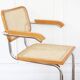 Cesca B64 Breuer Made in Italy armchair - Seat cane redone
