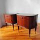 Paire de tables de chevets Italiennes 1956