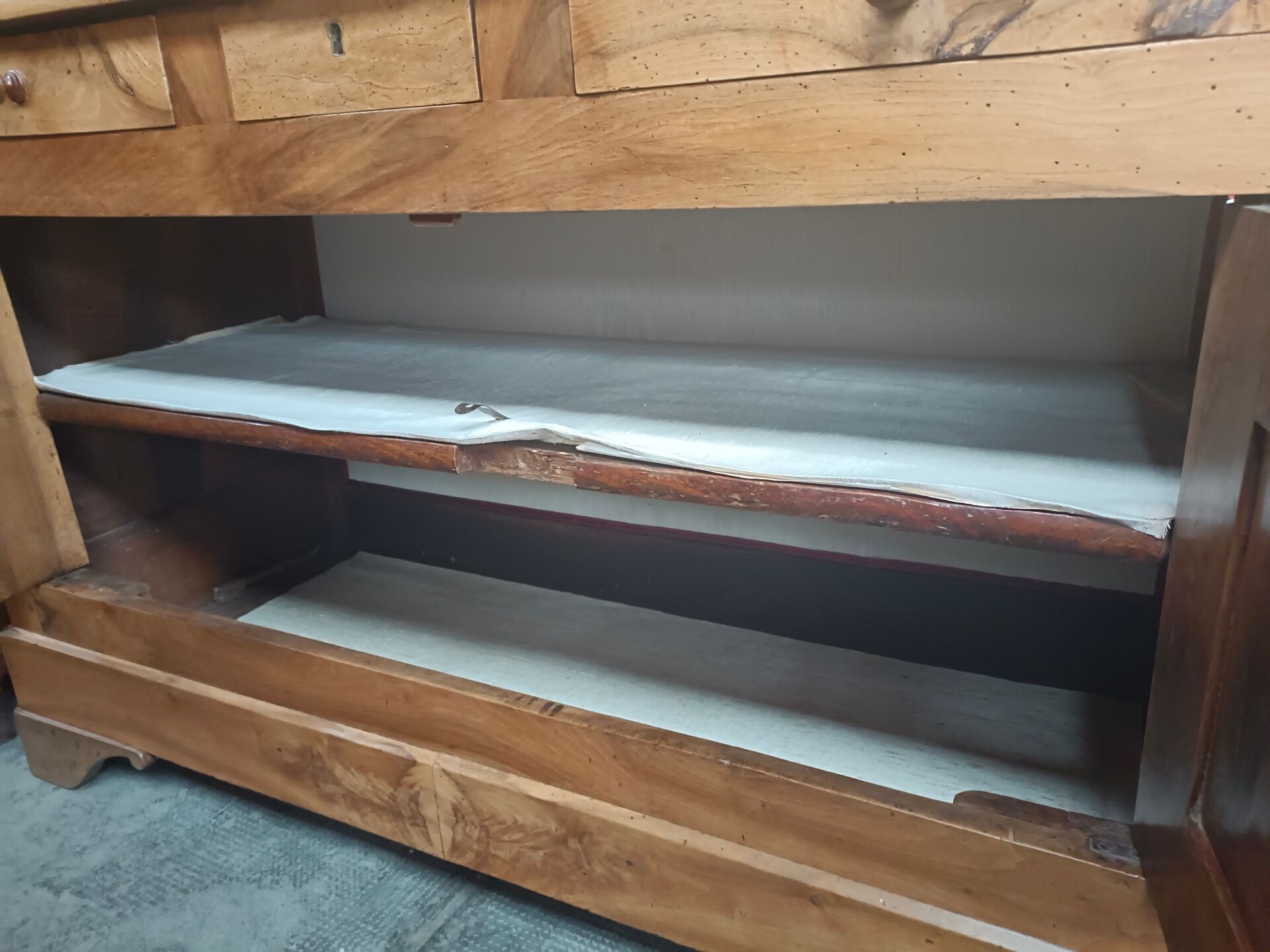 Old elm buffet