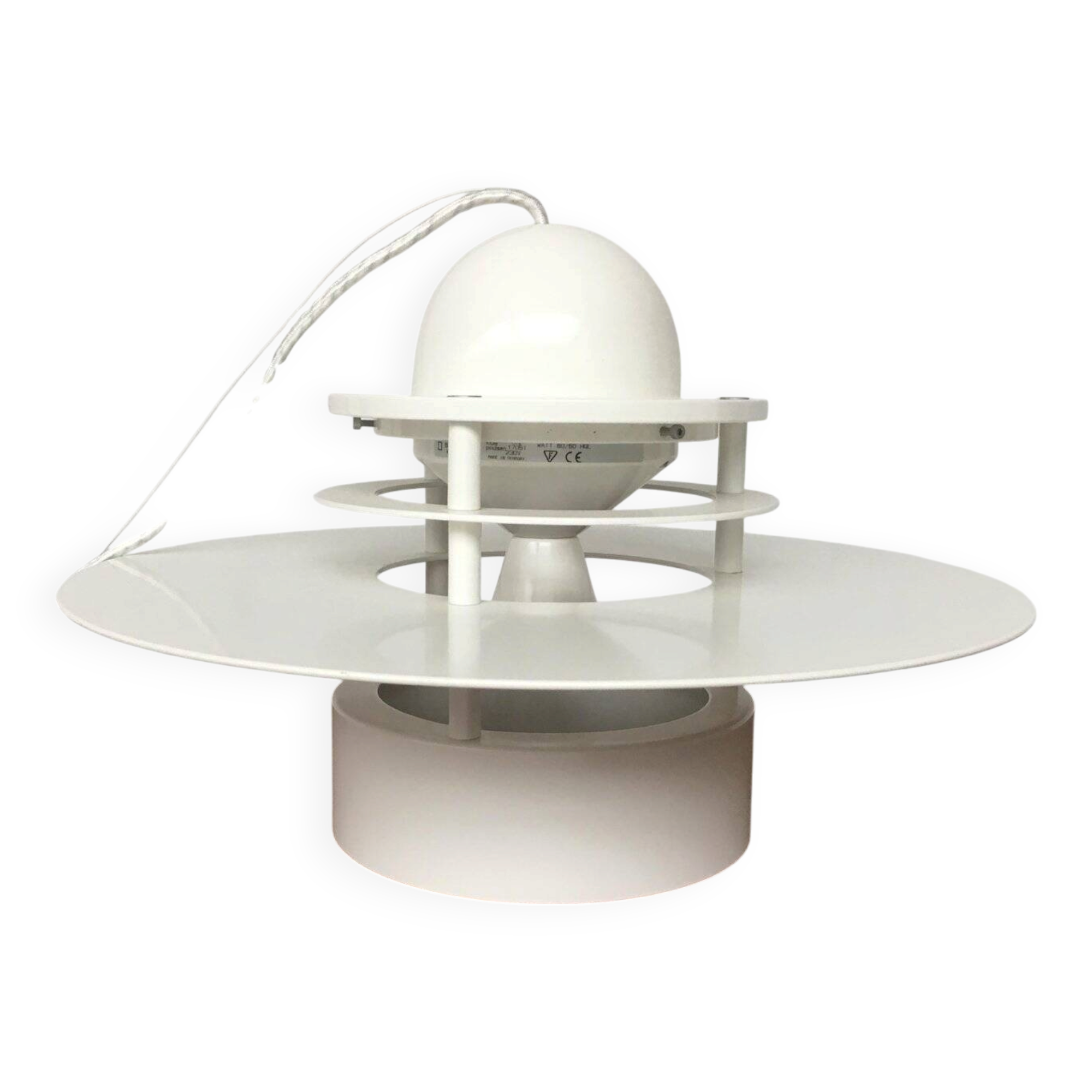 Suspension Planet Albertslund Danish mid-century by Jens Møller Jensen for Louis Poulsen