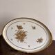 Antique Golden Plate Floral Décor Camaïeu KPM Berlin Royal Manufacture