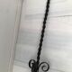 Wrought iron candle holder 60s