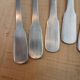 12 antique cake forks