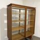 Vintage wardrobe with glass doors