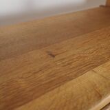 Oak system bookcase, Danish design, 1960s, designer: Henning Kjærnulf