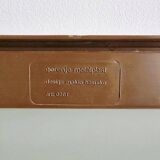 Makio Hasuike Mirror 1970s Gorenje Metalplast